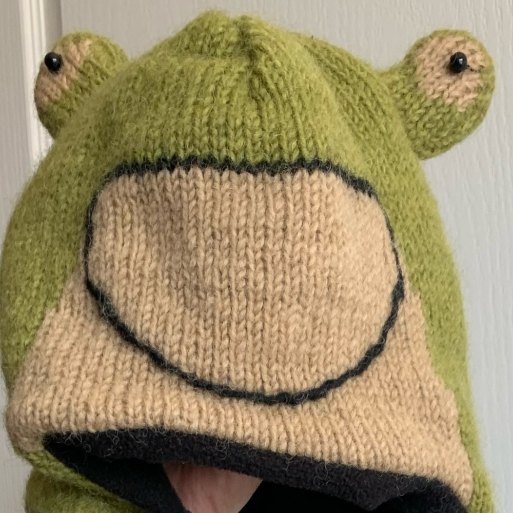 Frog Wool Kids Unisex Hat - Picture 3 of 4
